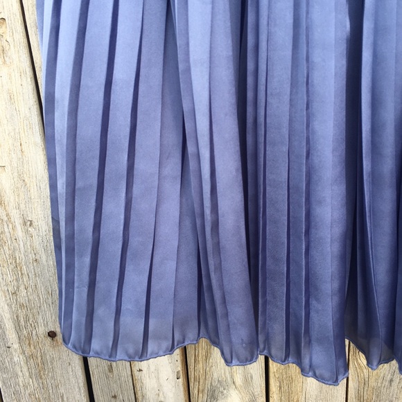 NWT Bebe Fit & Flare Dress Powder Blue M - Picture 9 of 15